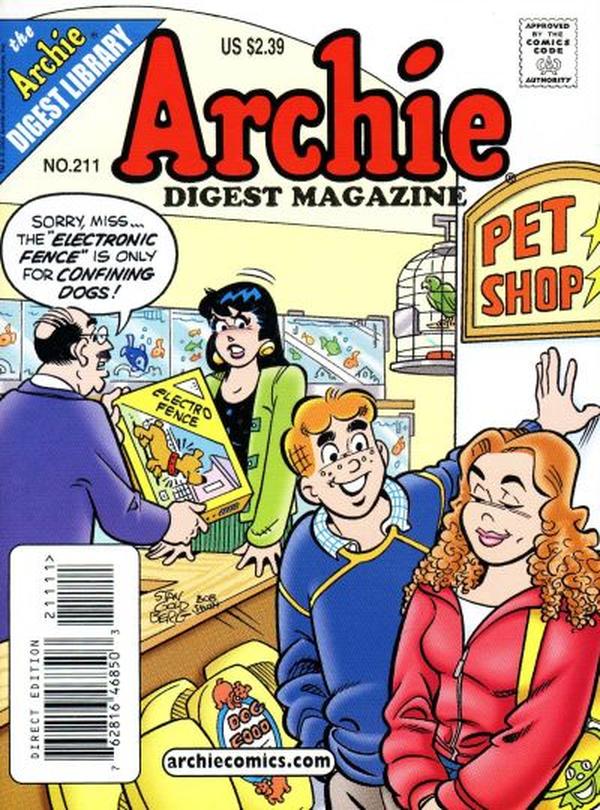 Archie Comics Digest (1973) #211 cover
