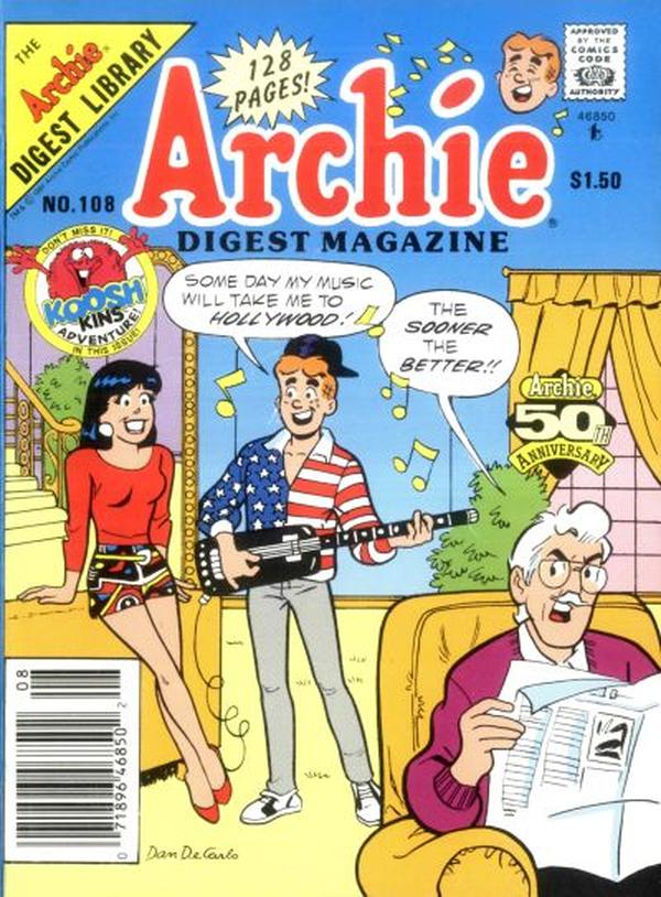 Archie Comics Digest (1973) #108 cover