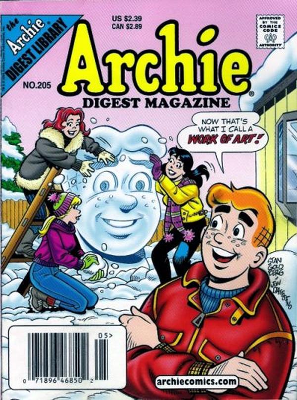 Archie Comics Digest (1973) #205 cover
