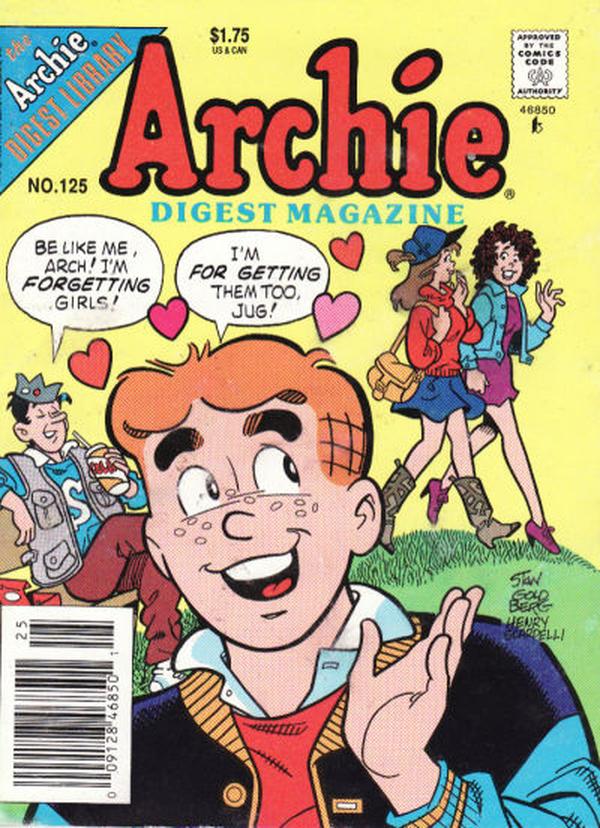 Archie Comics Digest (1973) #125 cover