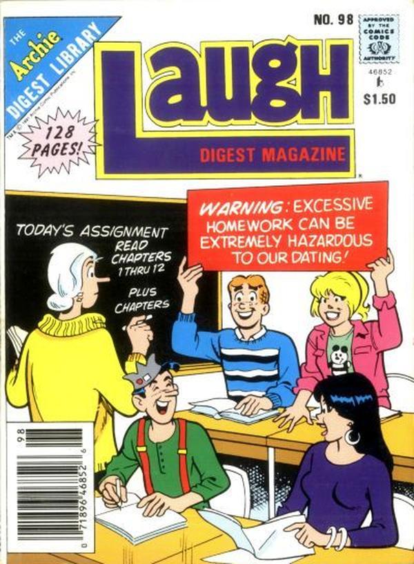 Laugh Comics Digest / Laugh Comics Digest Magazine / Laugh Digest Magazine #98 cover