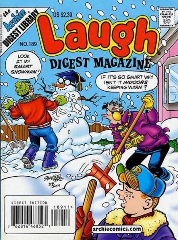 Laugh Comics Digest / Laugh Comics Digest Magazine / Laugh Digest Magazine #189 cover