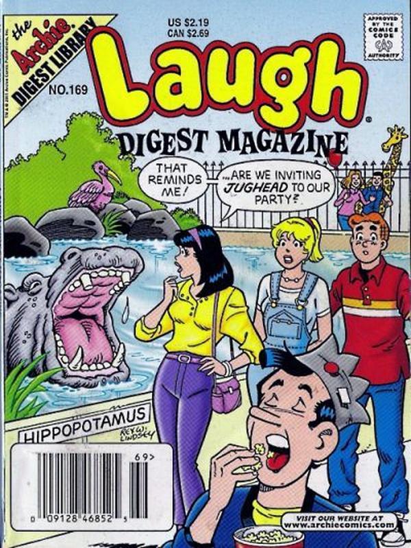 Laugh Comics Digest / Laugh Comics Digest Magazine / Laugh Digest Magazine #169 cover