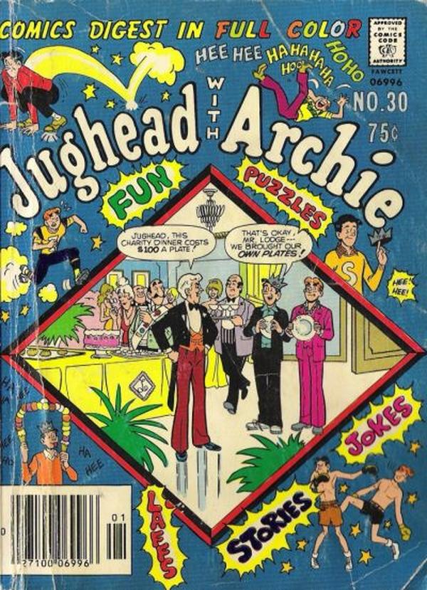 Jughead with Archie Digest (1974) #30 cover