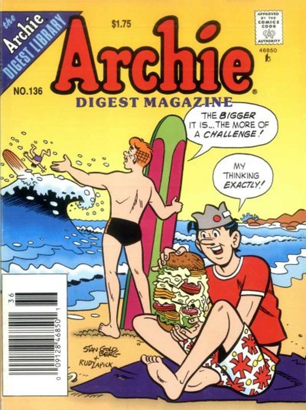 Archie Comics Digest (1973) #136 cover