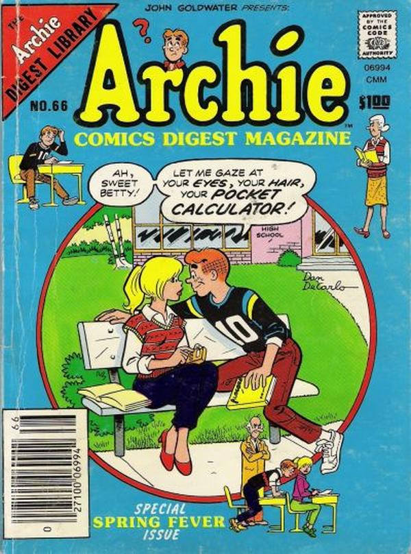 Archie Comics Digest (1973) #66 cover