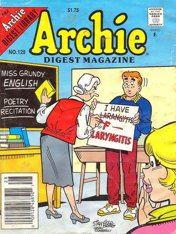 Archie Comics Digest (1973) #128 cover