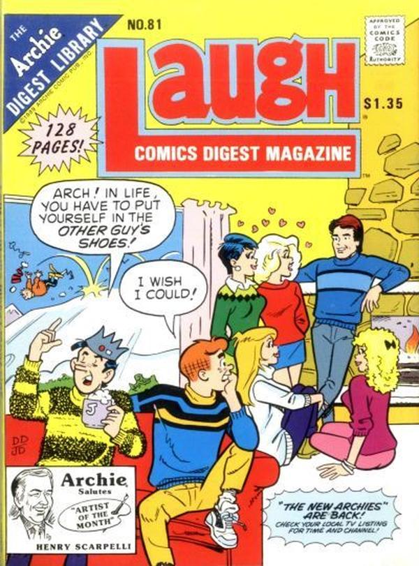 Laugh Comics Digest / Laugh Comics Digest Magazine / Laugh Digest Magazine #81 cover