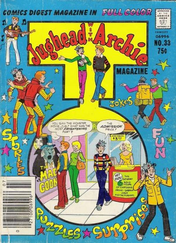 Jughead with Archie Digest (1974) #33 cover