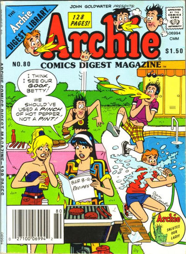 Archie Comics Digest (1973) #80 cover