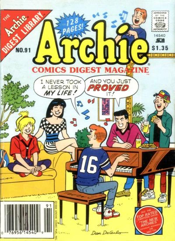 Archie Comics Digest (1973) #91 cover