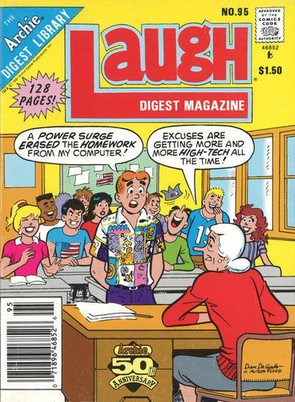 Laugh Comics Digest / Laugh Comics Digest Magazine / Laugh Digest Magazine #95 cover