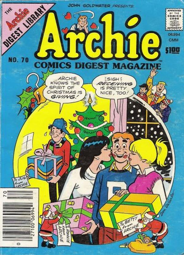 Archie Comics Digest (1973) #70 cover