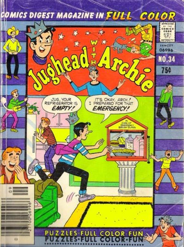 Jughead with Archie Digest (1974) #34 cover