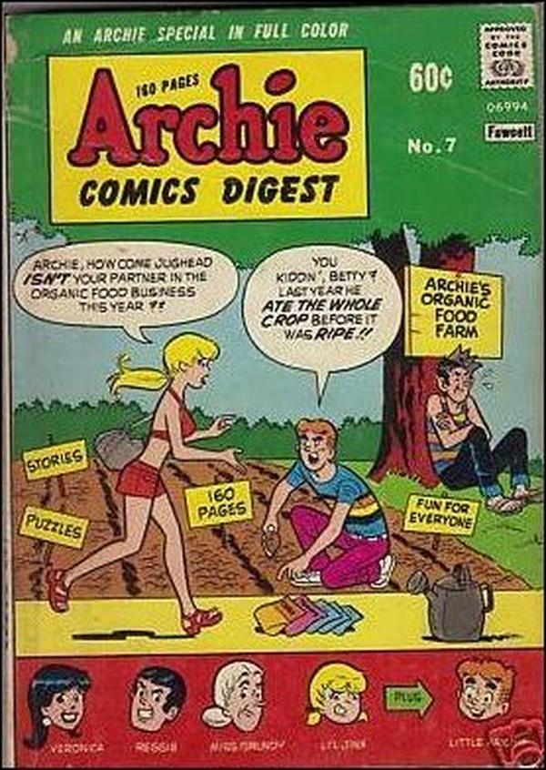 Archie Comics Digest (1973) #7 cover