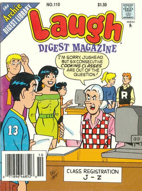 Laugh Comics Digest / Laugh Comics Digest Magazine / Laugh Digest Magazine #110 cover