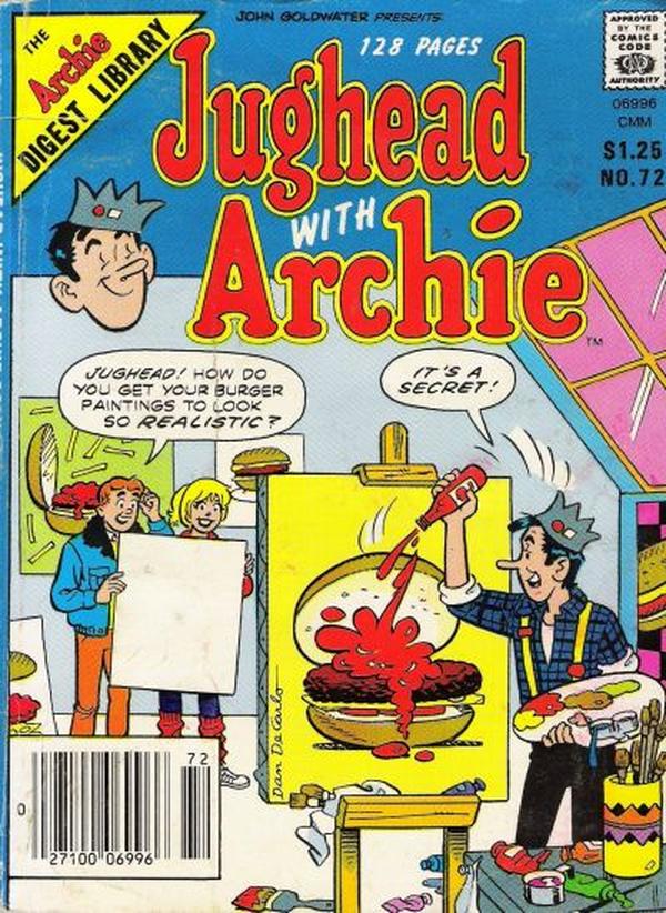 Jughead with Archie Digest (1974) #72 cover