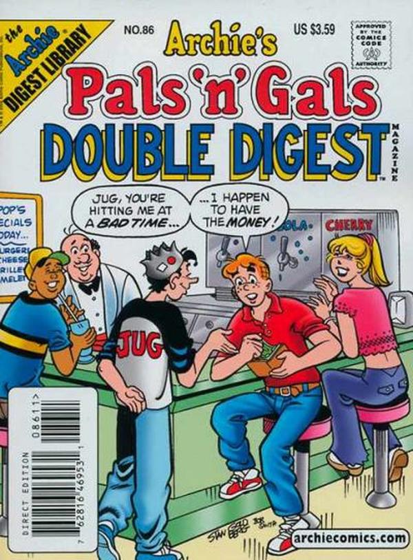 Archie's Pals 'n' Gals Double Digest Magazine (1992) #86 cover