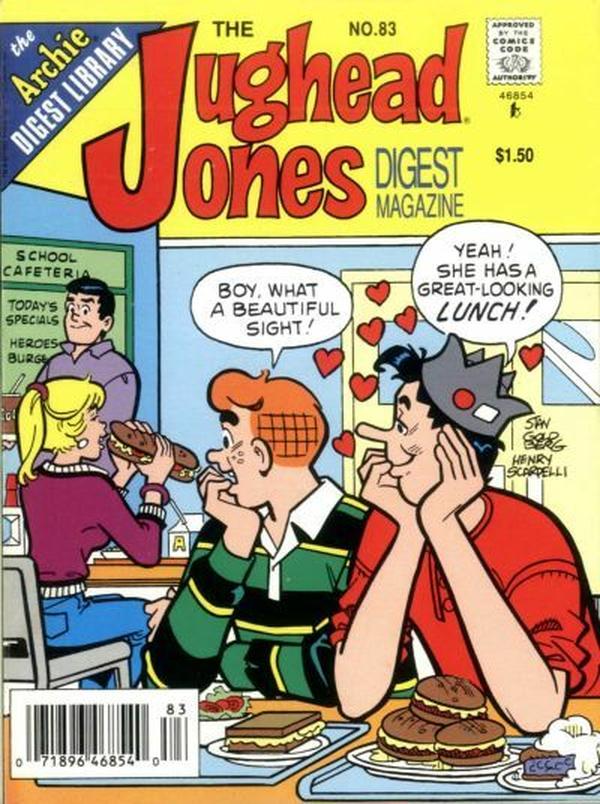 The Jughead Jones Comics Digest (1977) #83 cover