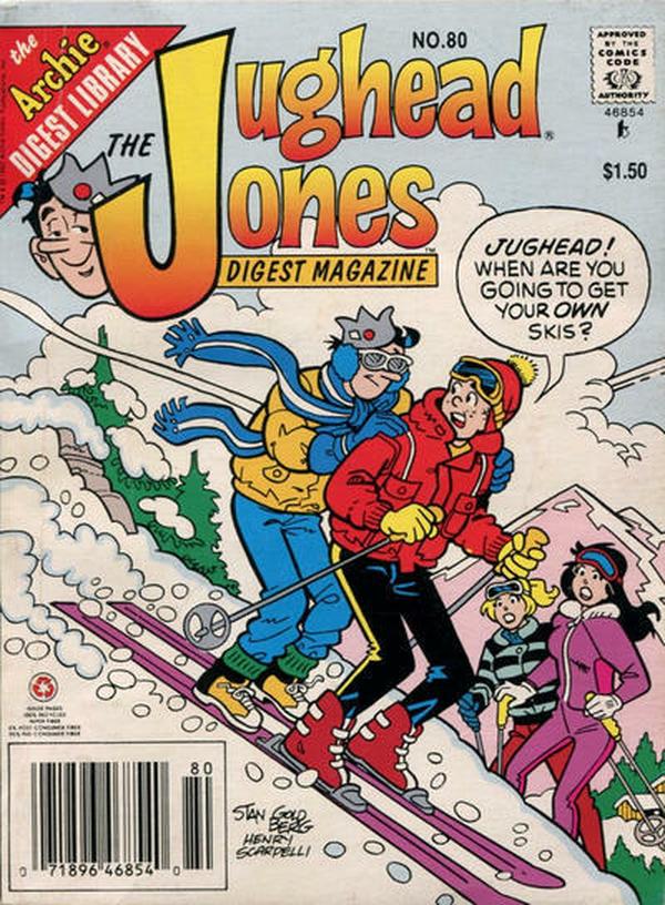 The Jughead Jones Comics Digest (1977) #80 cover