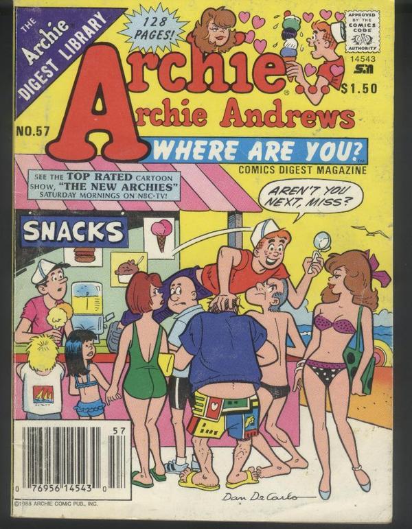 Archie... Archie Andrews, Where Are You? Comics Digest Magazine (1977) #57