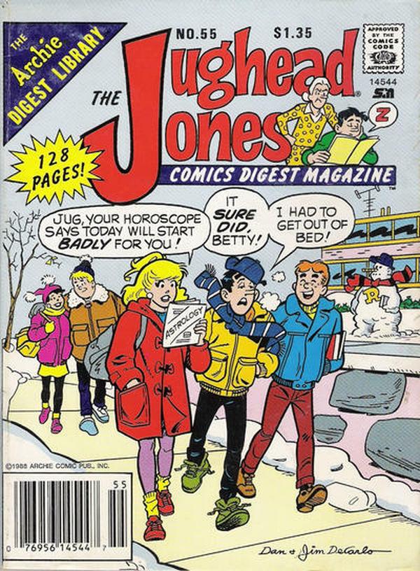 The Jughead Jones Comics Digest (1977) #55 cover