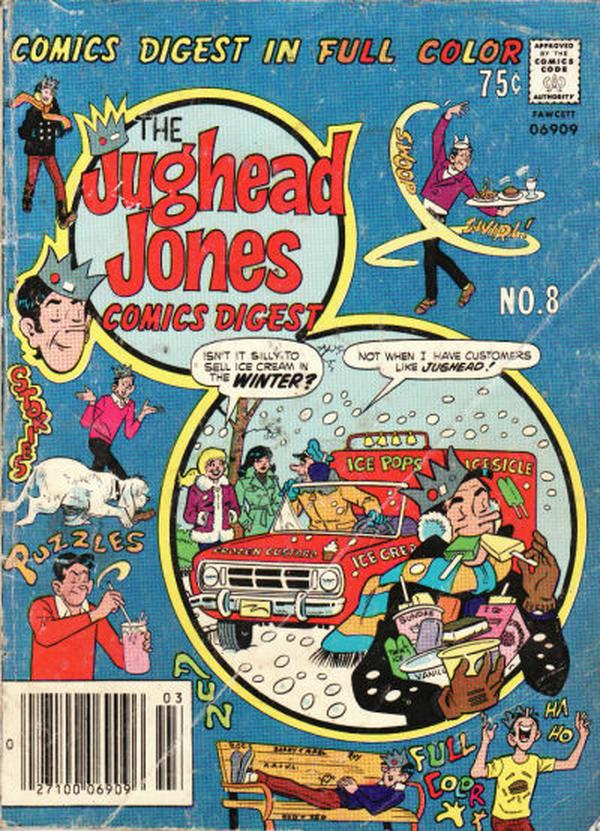 The Jughead Jones Comics Digest (1977) #8 cover