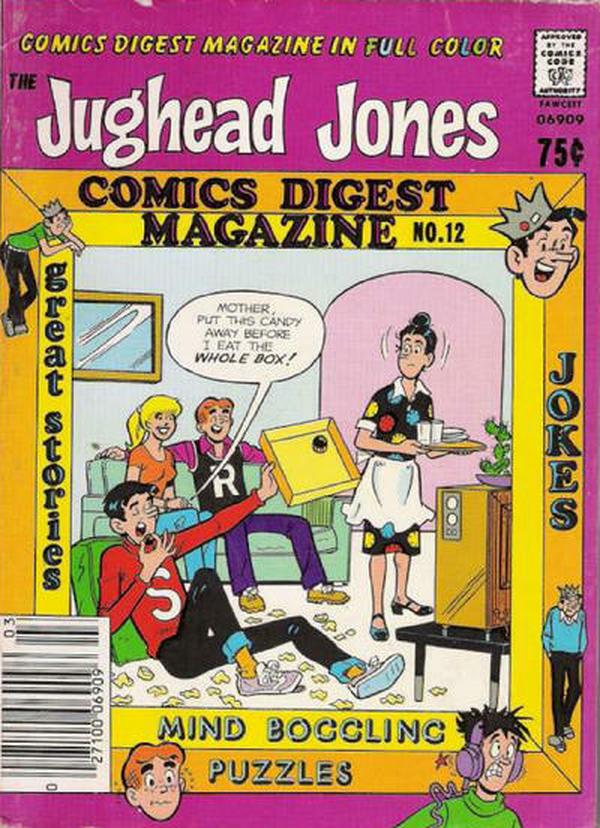 The Jughead Jones Comics Digest (1977) #12 cover