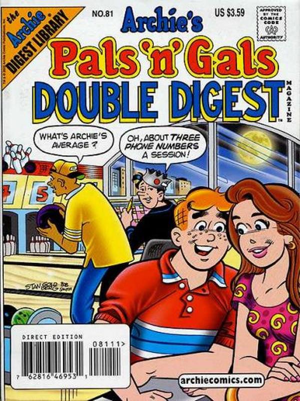 Archie's Pals 'n' Gals Double Digest Magazine (1992) #81 cover