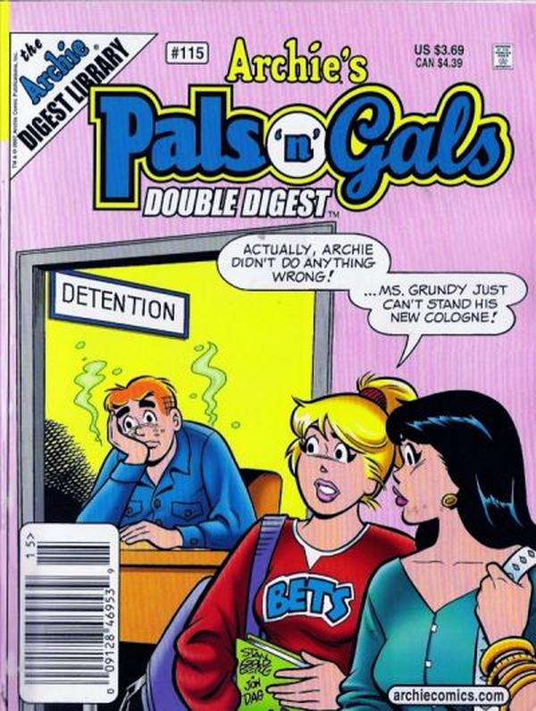 Archie's Pals 'n' Gals Double Digest Magazine (1992) #115 cover