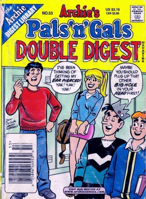 Archie's Pals 'n' Gals Double Digest Magazine (1992) #53 cover