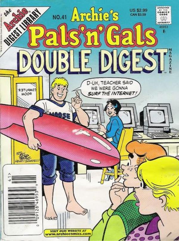 Archie's Pals 'n' Gals Double Digest Magazine (1992) #41 cover