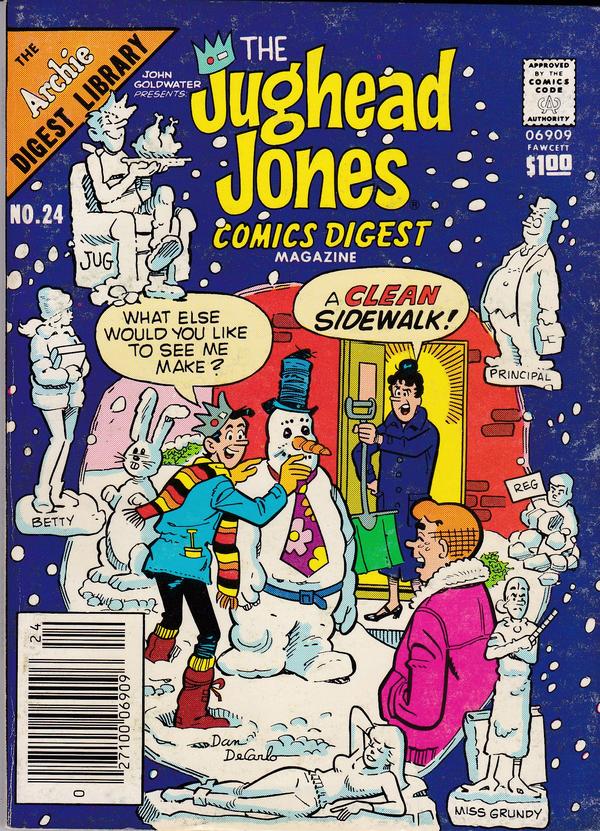 The Jughead Jones Comics Digest (1977) #24 cover
