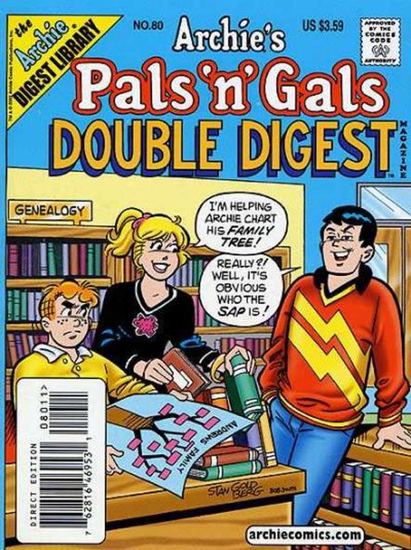 Archie's Pals 'n' Gals Double Digest Magazine (1992) #80 cover