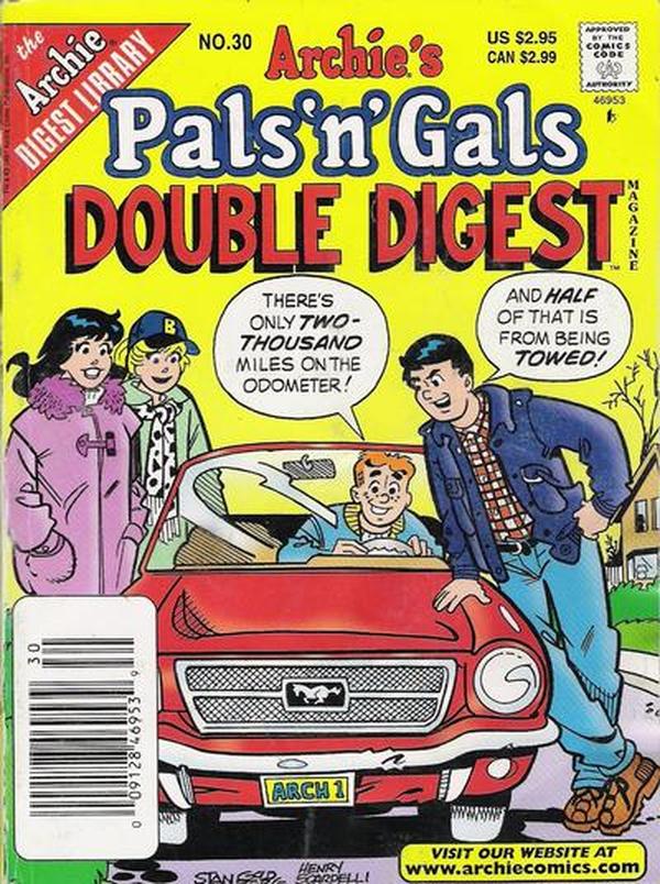 Archie's Pals 'n' Gals Double Digest Magazine (1992) #30 cover