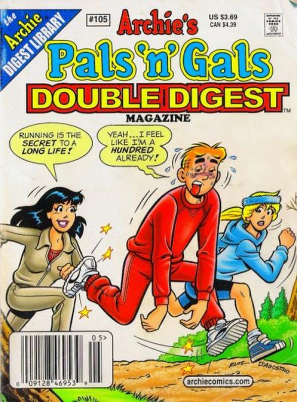 Archie's Pals 'n' Gals Double Digest Magazine (1992) #105 cover