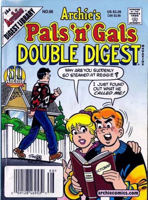 Archie's Pals 'n' Gals Double Digest Magazine (1992) #66 cover