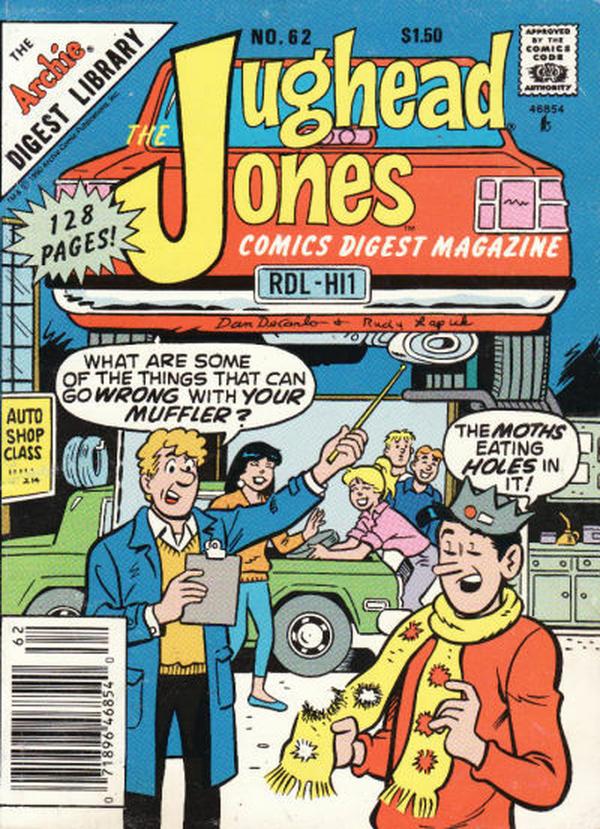 The Jughead Jones Comics Digest (1977) #62 cover