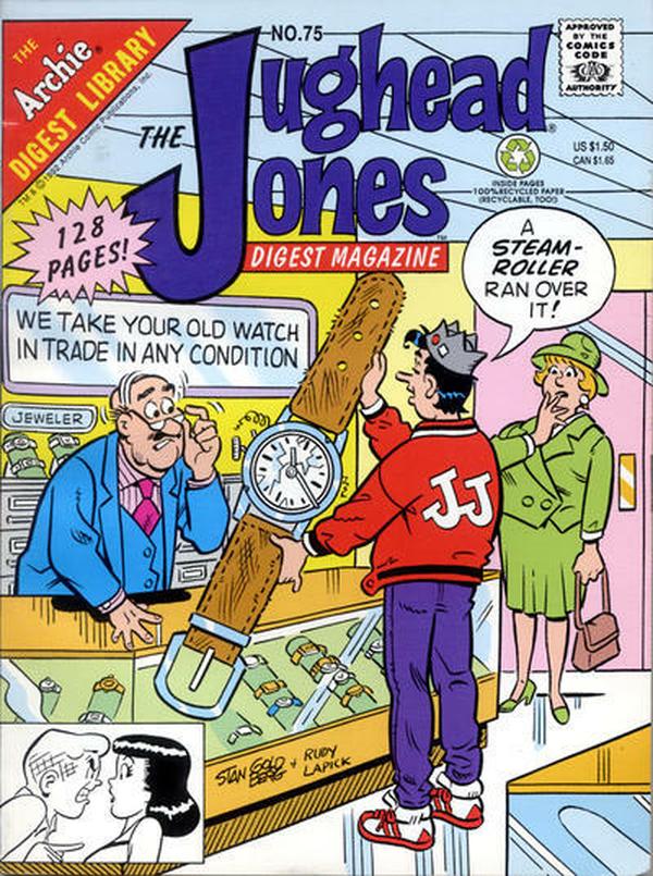 The Jughead Jones Comics Digest (1977) #75 cover