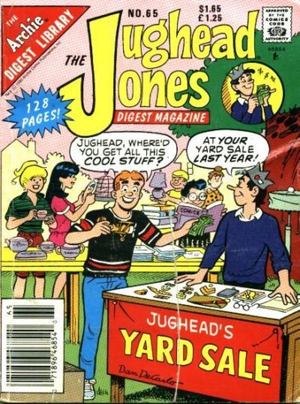 The Jughead Jones Comics Digest (1977) #65 cover
