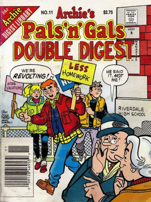 Archie's Pals 'n' Gals Double Digest Magazine (1992) #11 cover