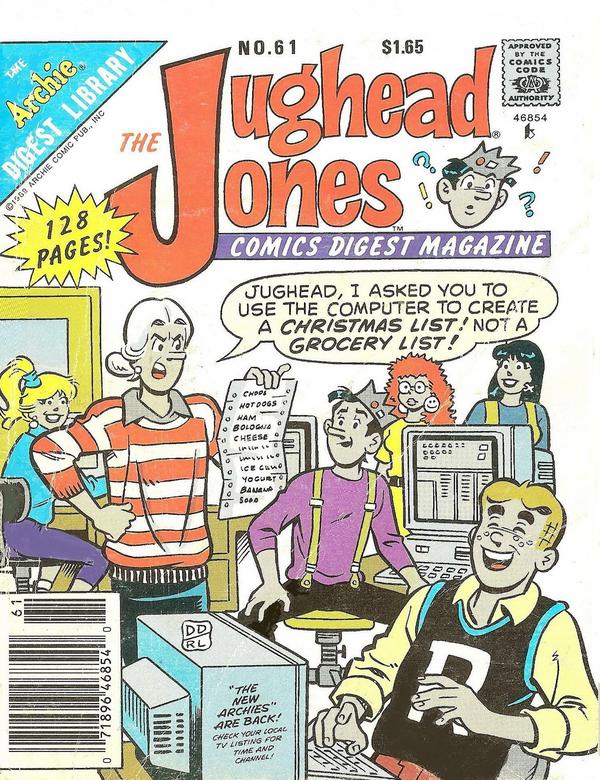 The Jughead Jones Comics Digest (1977) #61 cover
