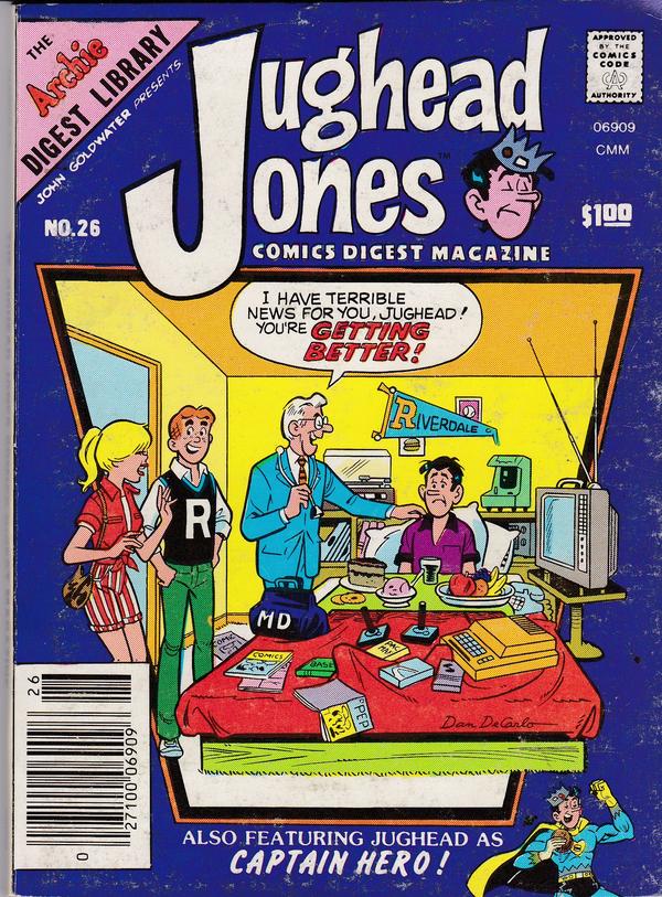 The Jughead Jones Comics Digest (1977) #26 cover