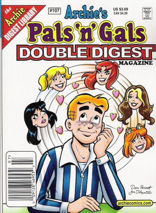 Archie's Pals 'n' Gals Double Digest Magazine (1992) #107 cover