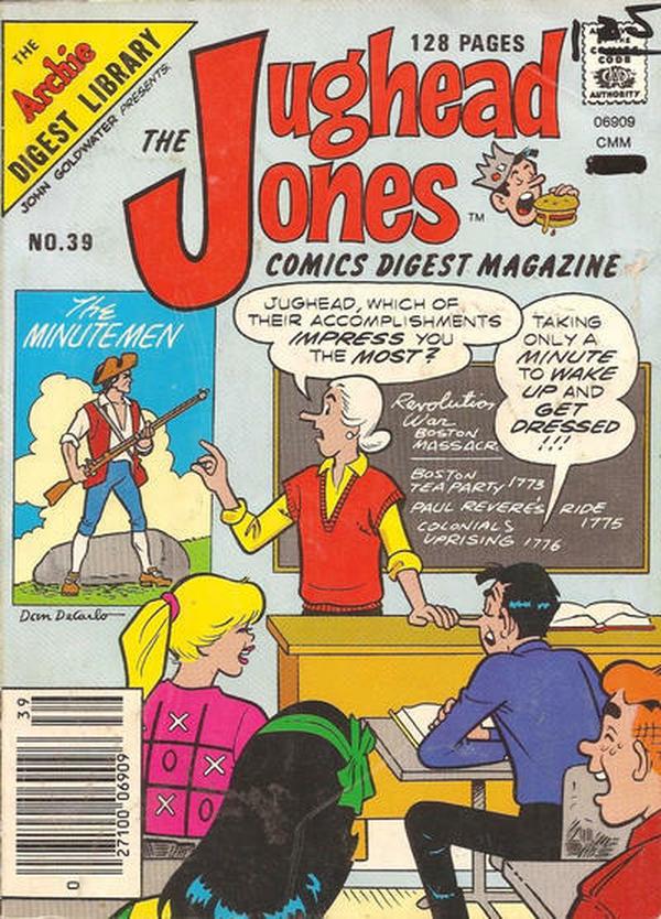 The Jughead Jones Comics Digest (1977) #39 cover