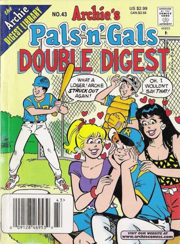 Archie's Pals 'n' Gals Double Digest Magazine (1992) #43 cover