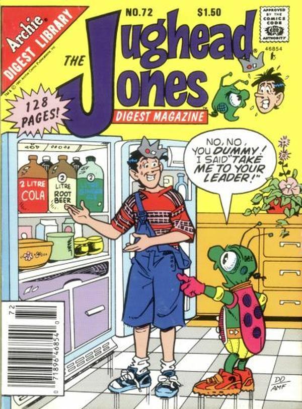 The Jughead Jones Comics Digest (1977) #72 cover