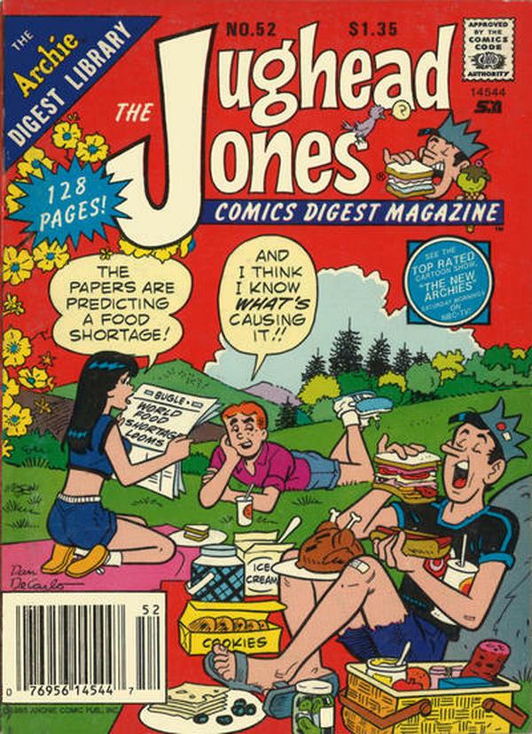 The Jughead Jones Comics Digest (1977) #52 cover