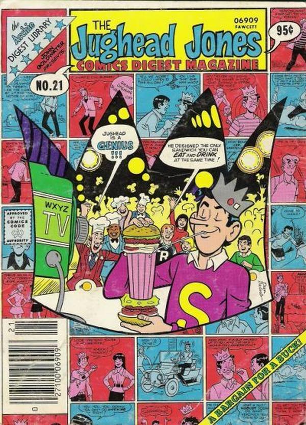The Jughead Jones Comics Digest (1977) #21 cover