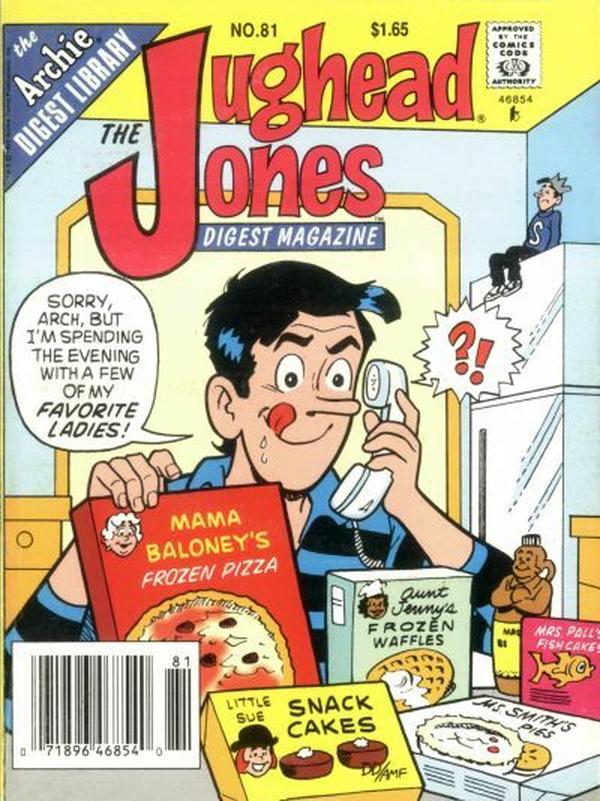 The Jughead Jones Comics Digest (1977) #81 cover